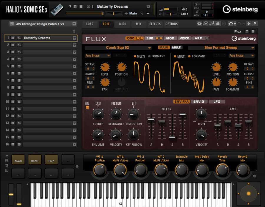 Steinberg Flux for HALion Sonic SE