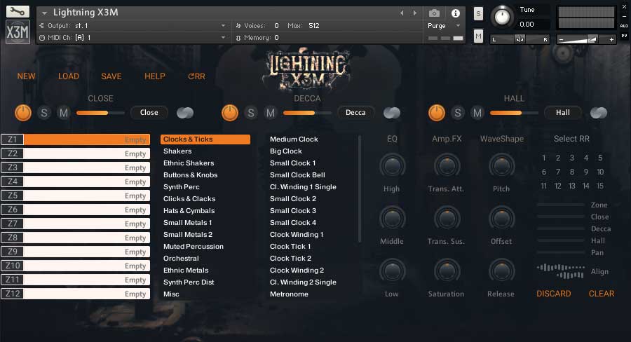 Strezov Sampling Lightning X3M