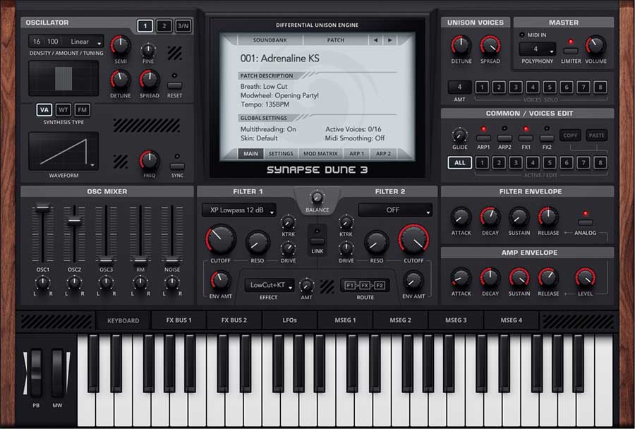 Synapse Audio Software Dune3