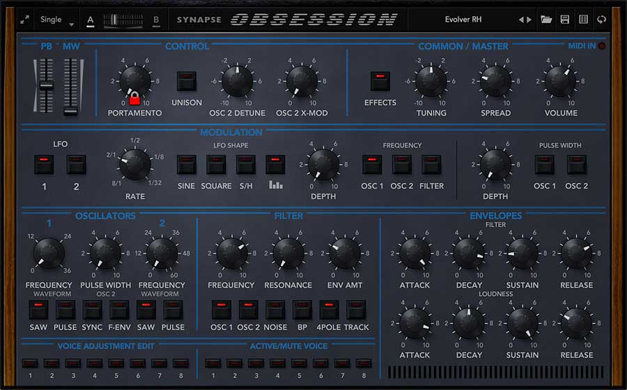 Synapse Audio Software Obsession