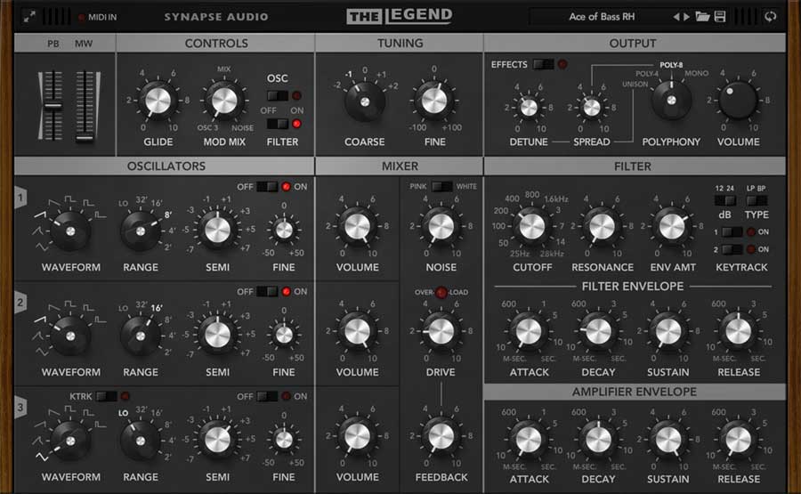 Synapse Audio Software The Legend