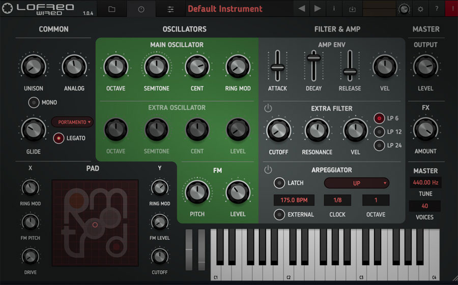 Tracktion Retromod LoFreq Wired