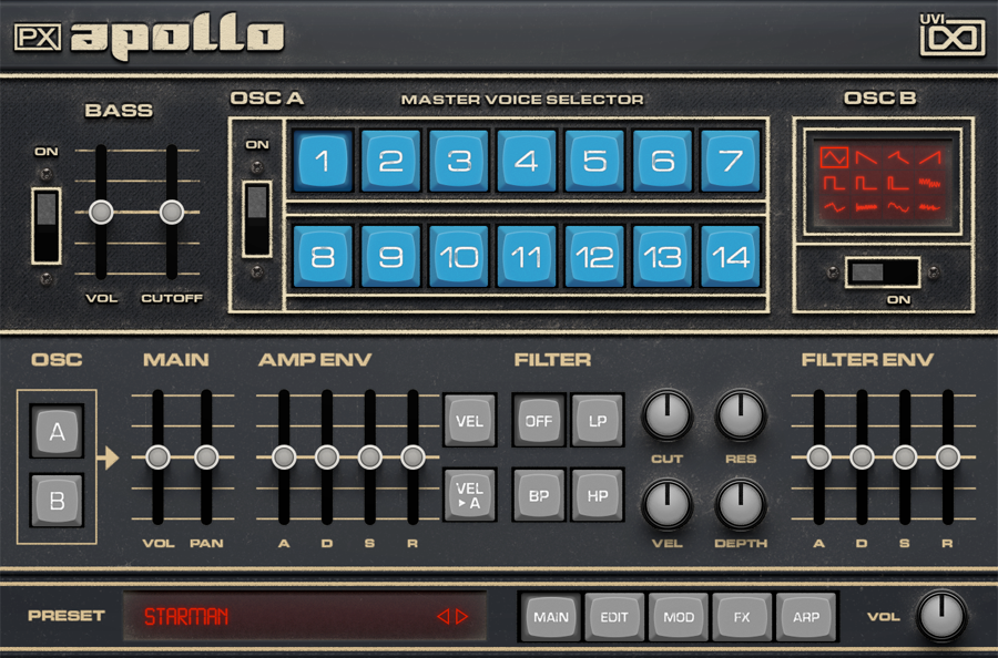 UVI PX Apollo
