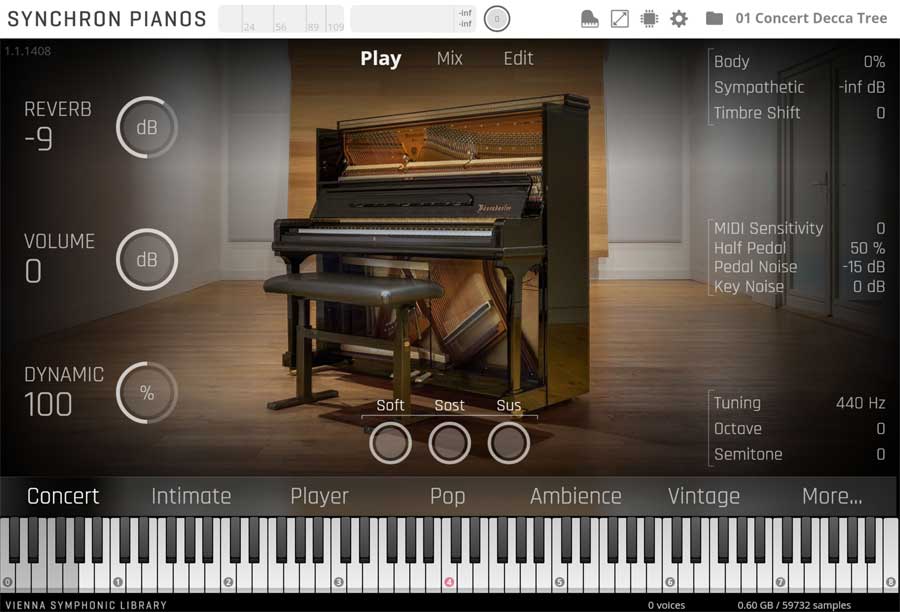 Vienna Symphonic Library Studio Boesendorfer Upright