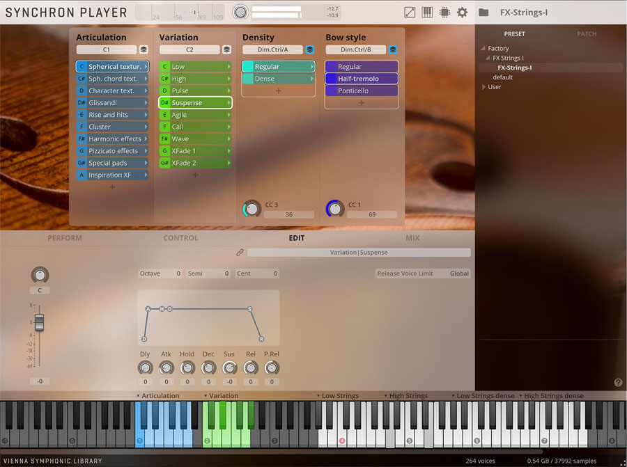 Vienna Symphonic Library Synchron FX Strings