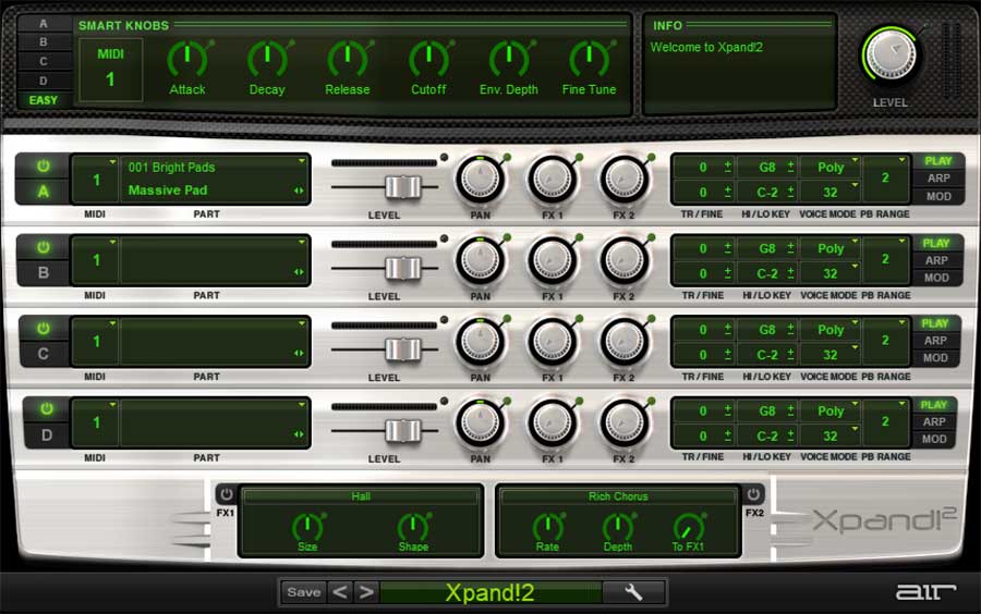 airmusictech Xpand2