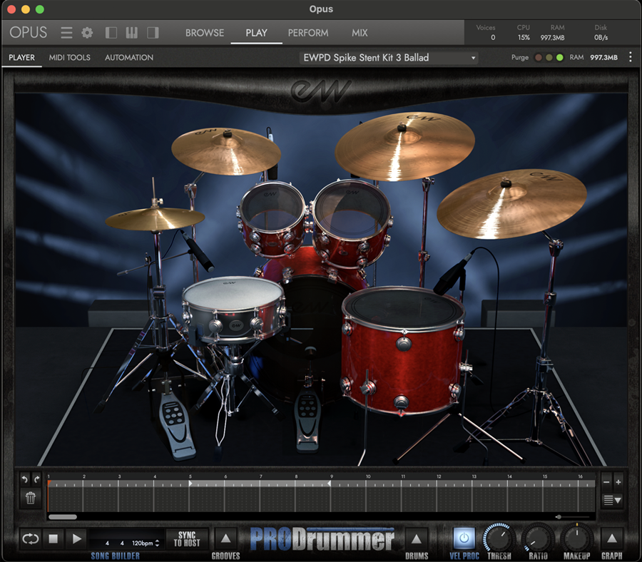 east west sounds ProDrummer