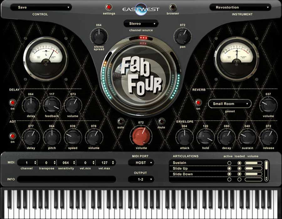east west sounds fab four