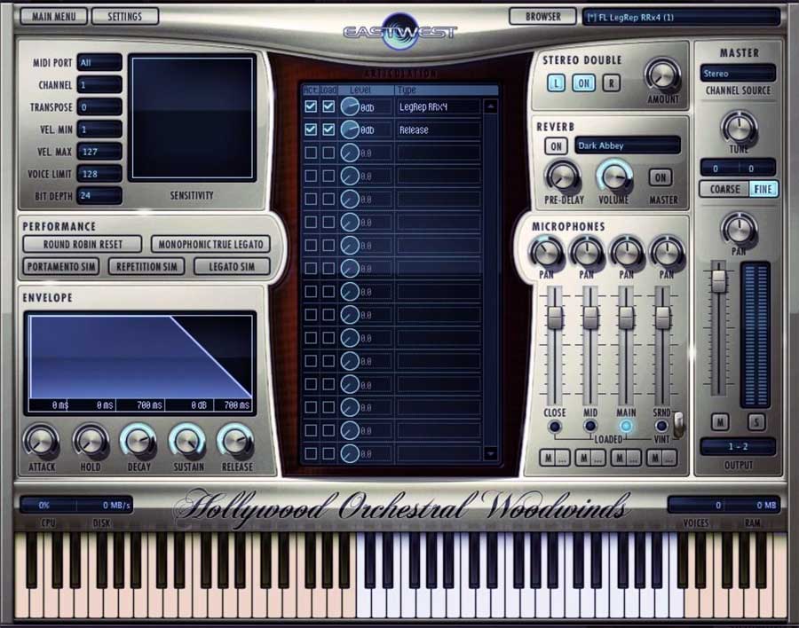 ewql Hollywood Orchestral Woodwinds Diamond