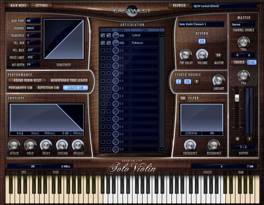 ewql Solo Violin
