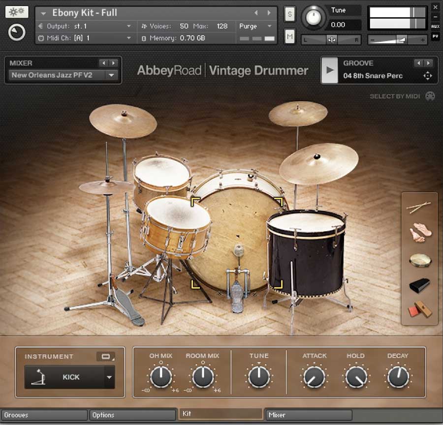 native instruments Abbey Road Vintage Drummer