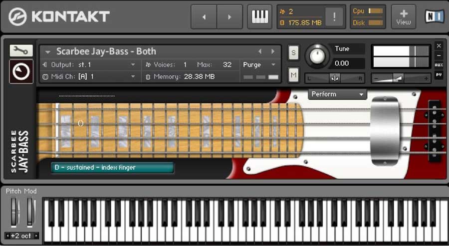 native instruments Scarbee Jay Bass