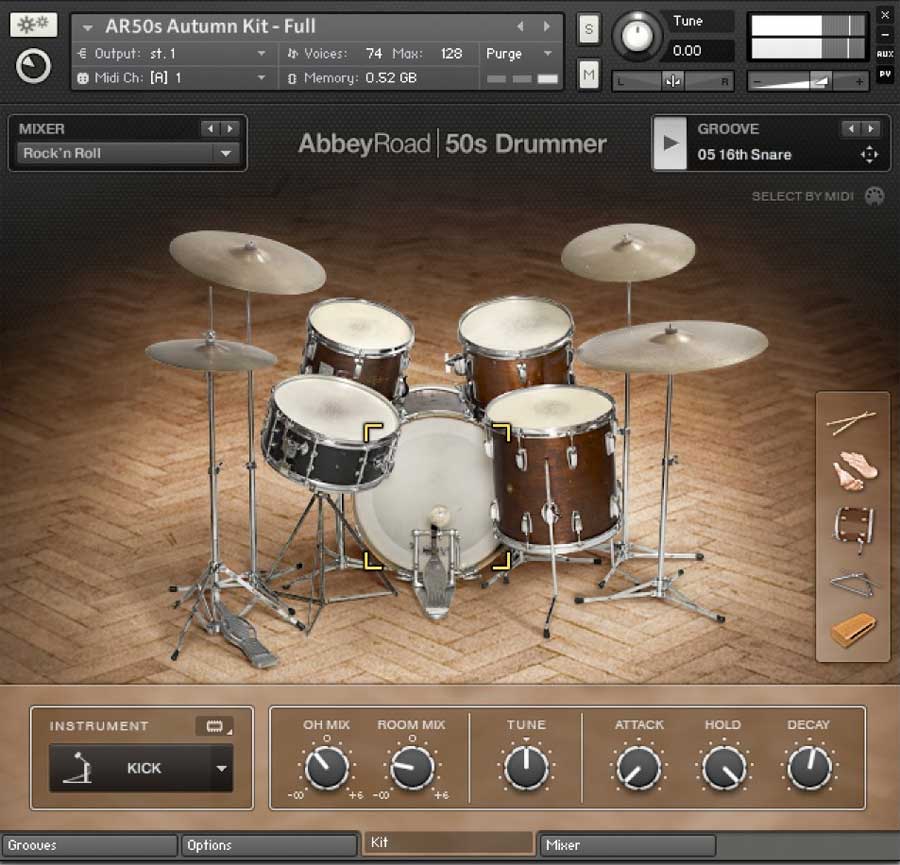 native instruments Abbey Road 50s Drummer