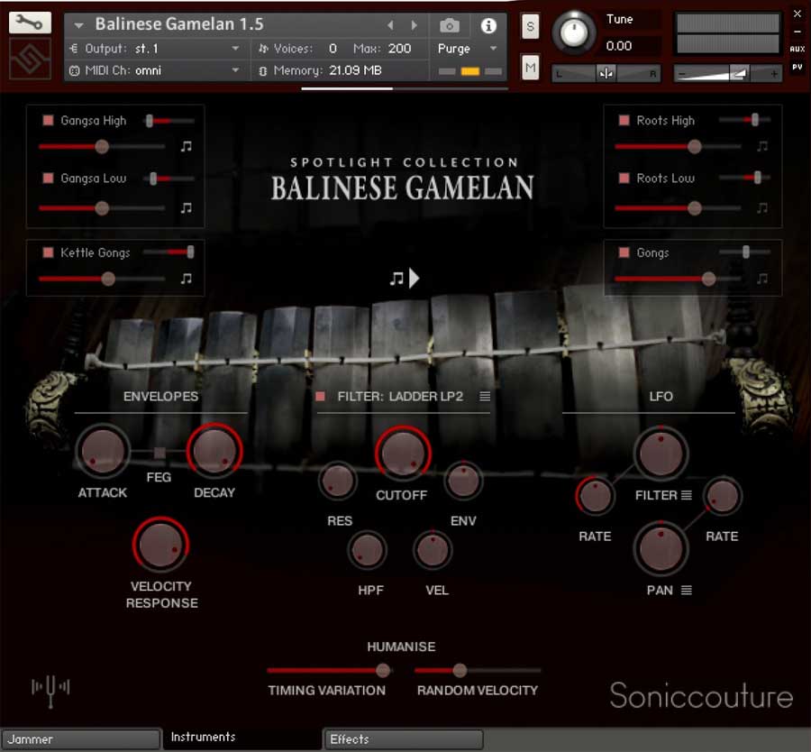 native instruments Balinese Gamelan