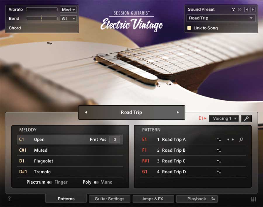 native instruments Session Guitarist Electric Vintage