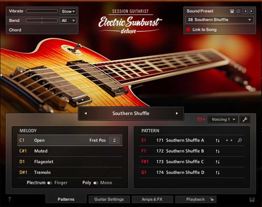 native instruments Session Guitarist Electric Sunburst Deluxe