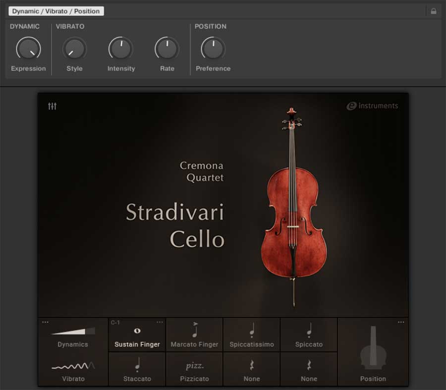 native instruments Stradivari Cello