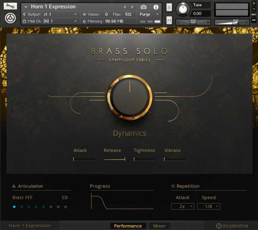 native instruments Symphony Series Brass Solo
