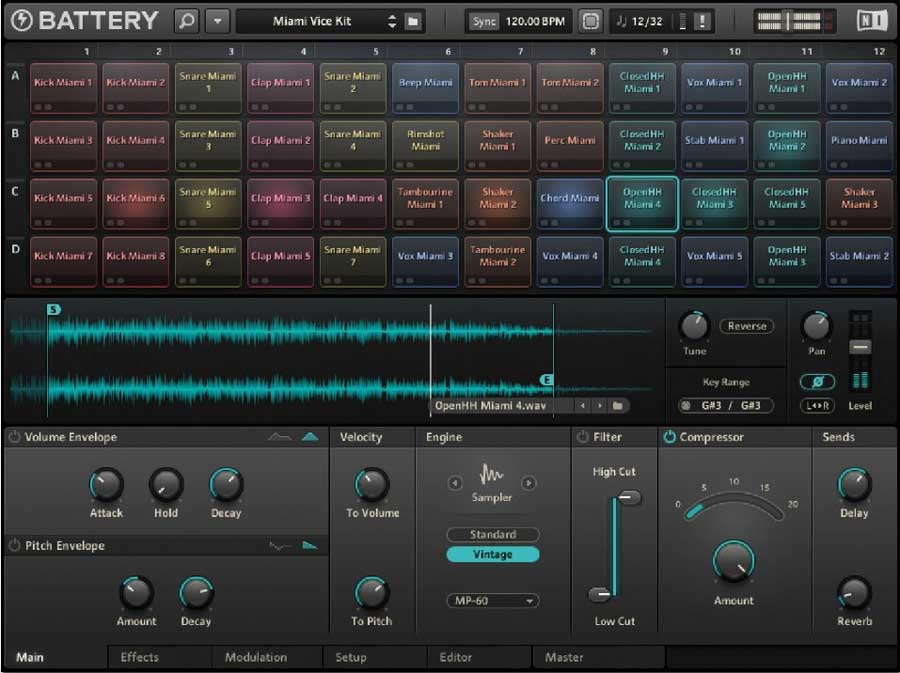 native instruments battery4