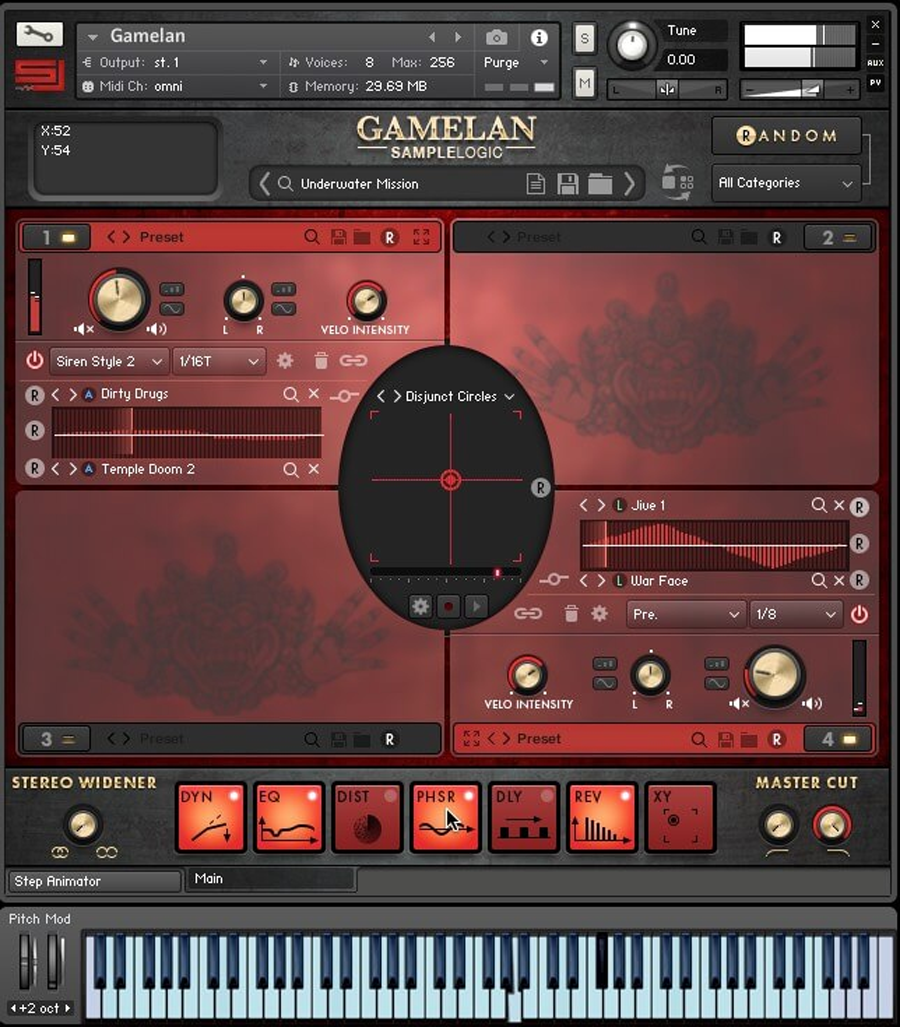 sample logic Gamelan